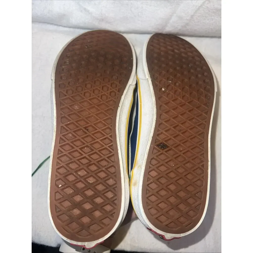 Vans Old Skool Off The Wall Primary Block Colors Youth Size 7 Skater Shoes‎